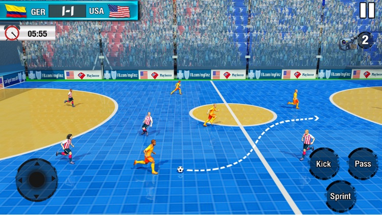 Indoor Soccer Futsal 19 screenshot-0