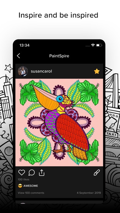 PaintFun - Coloring Book Screenshot 6