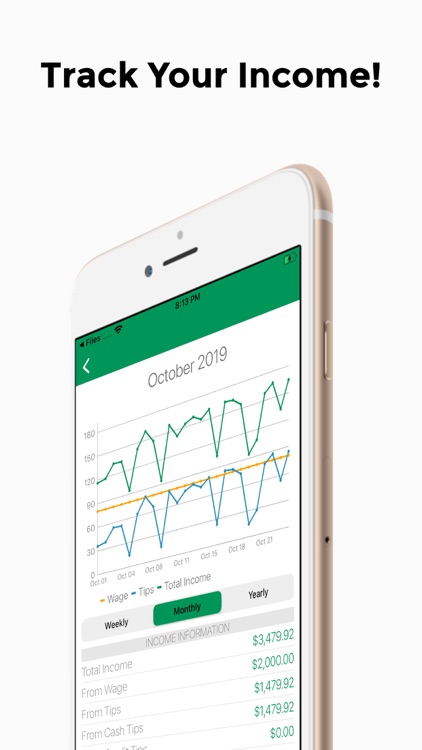 TipTracker - track your income