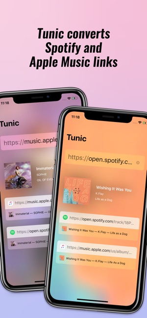 Tunic: Convert music links