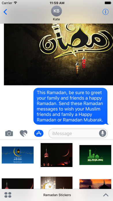 How to cancel & delete Ramadan & Eid Stickers from iphone & ipad 4