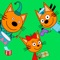 NEW game based on famous cartoon series Kid-e-cats