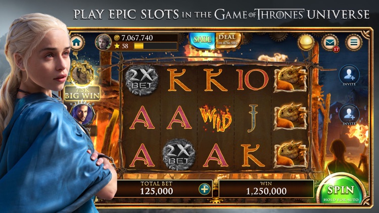 Winter is coming, slot games by zynga.