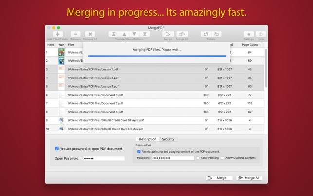 MergePDF : Combine PDF files(圖4)-速報App