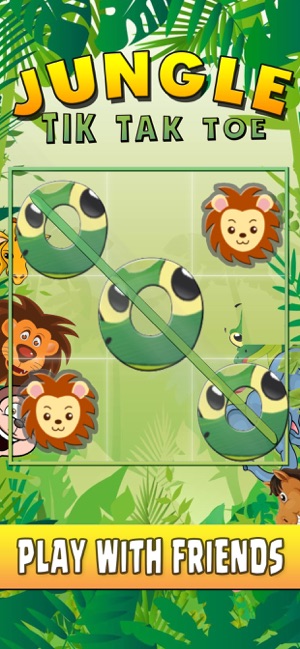 Tic Tac Toe Game XO XO JUNGLE(圖2)-速報App