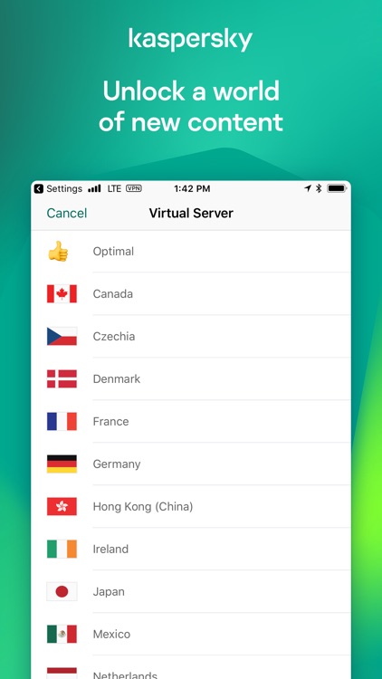 Secure VPN & Proxy – Kaspersky