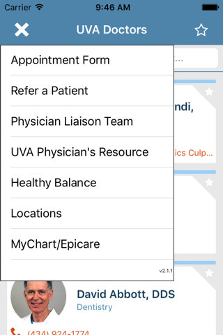 UVA Doctors screenshot 3