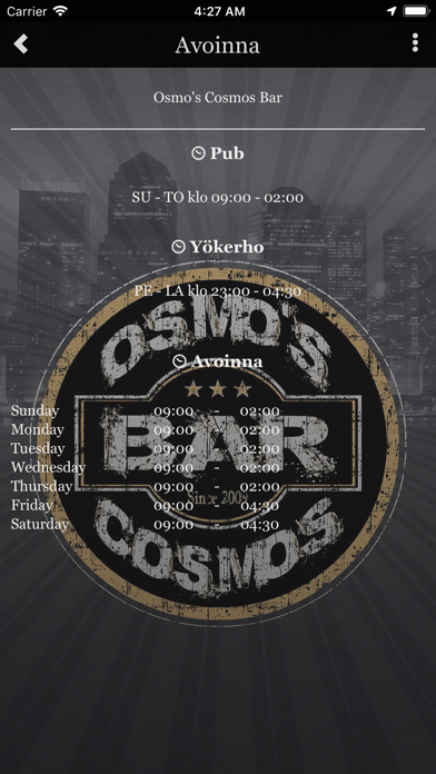 Osmo’s Cosmos Bar screenshot 2