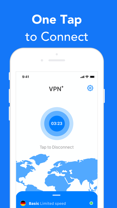 VPN+ Unlimited Fast VPN Proxy screenshot 2