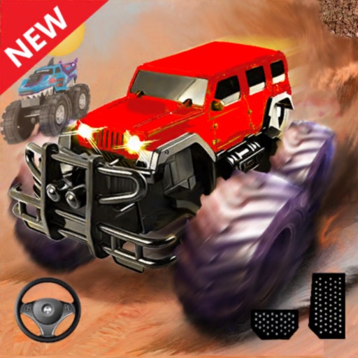 Monster Truck Crazy Stunt driv Icon