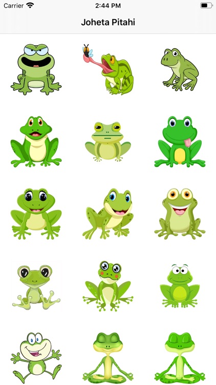 Joheta Pitahi Stickers