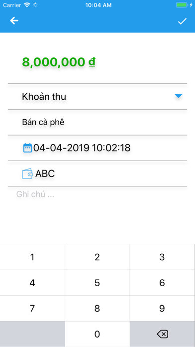 QL Tiền screenshot 3