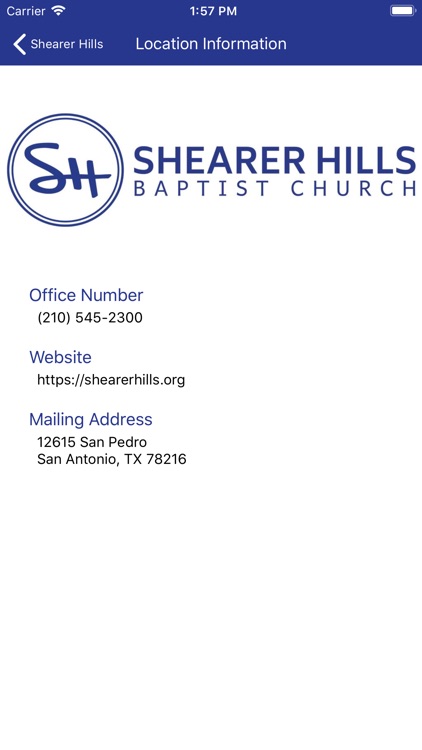 Shearer Hills Baptist screenshot-3