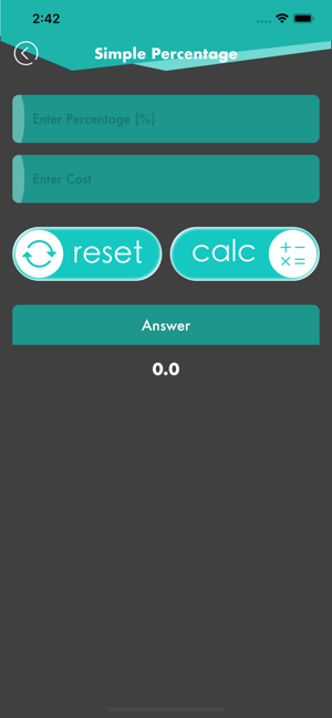 Percentage Calc - Handy tools(圖2)-速報App