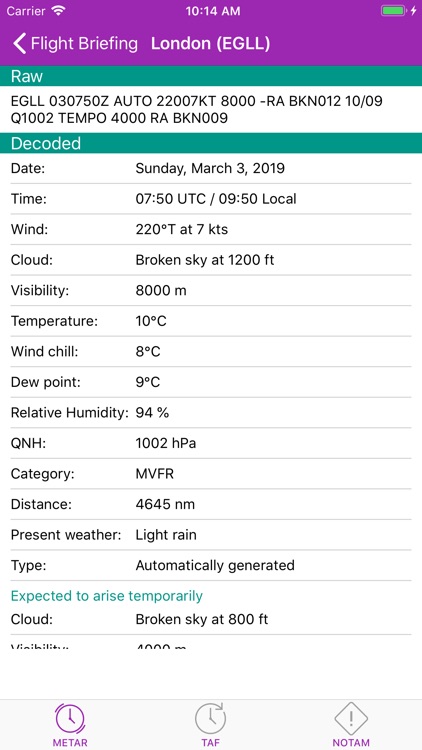 Flight Briefing screenshot-4