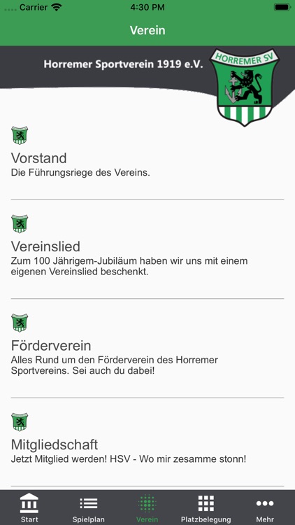 Horremer Sportverein 1919 e.V. screenshot-3