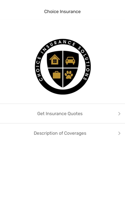 Choice Insurance Quoting App