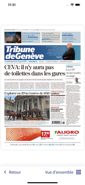 Tribune de Genève, le journal(圖1)-速報App