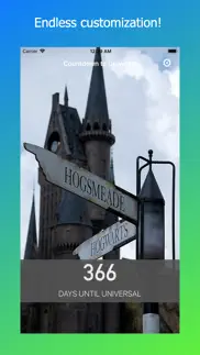 countdown for universal park iphone screenshot 3