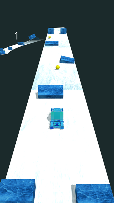 Icy Road Truck Racing screenshot 2