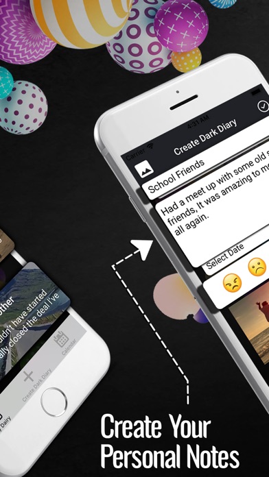 My Dark Diary with Lock screenshot 2