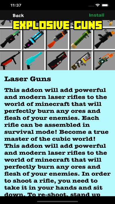 Guns for Minecraft PE screenshot 4