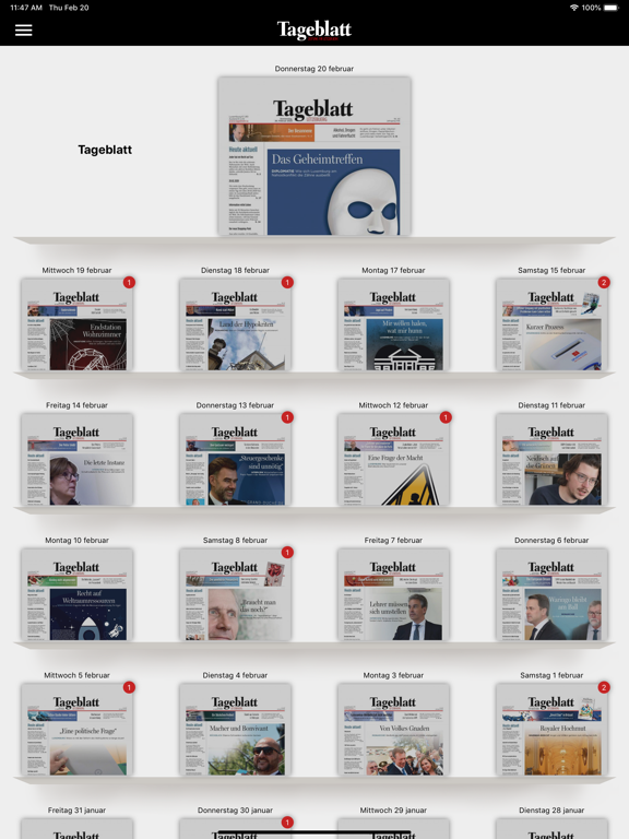 Tageblatt Mobile screenshot 4