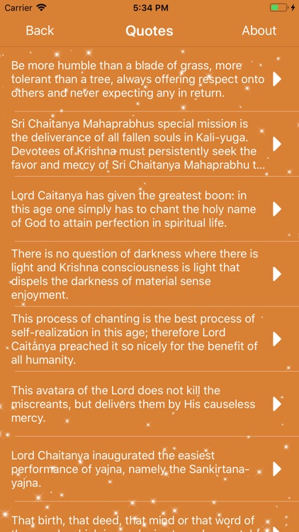 Sri Chaitanya Quotes screenshot-3