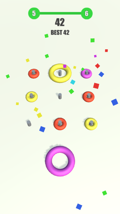 Color Hoops 3D! screenshot 3