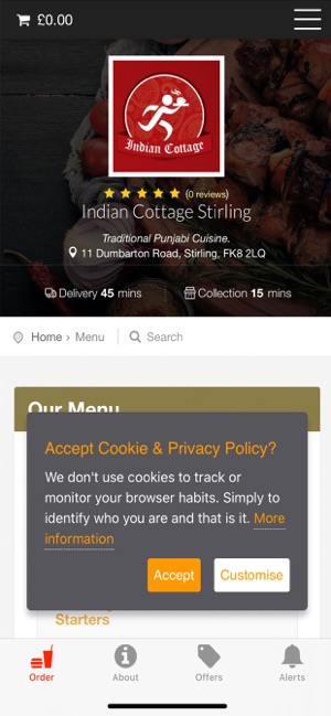 Indian Cottage Stirling(圖2)-速報App