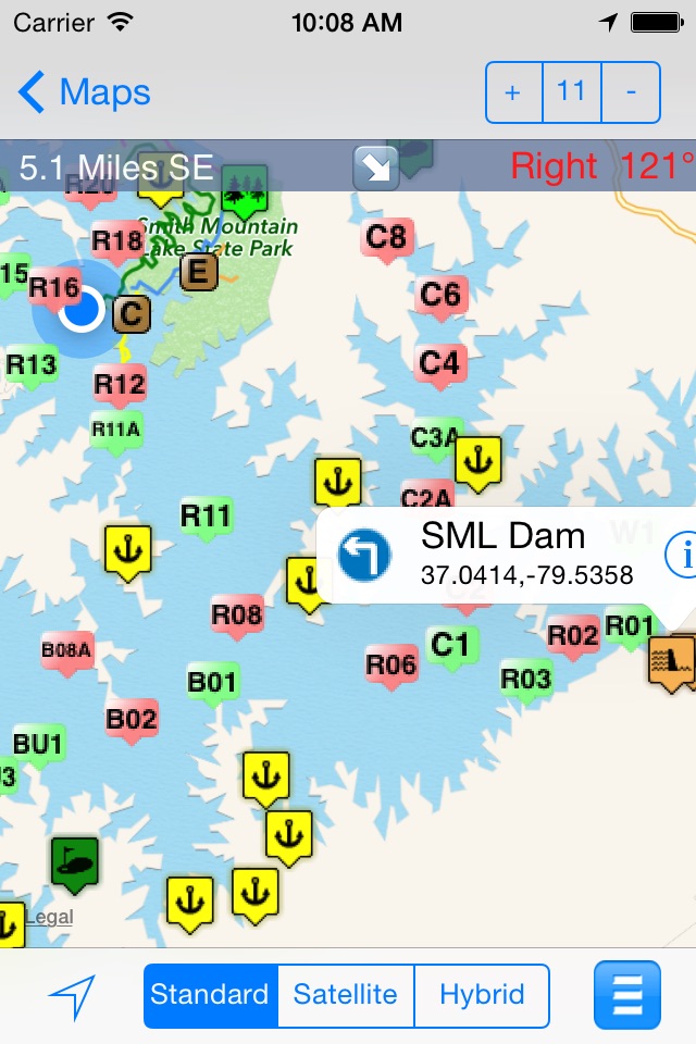 eMap SML : Smith Mountain Lake screenshot 3