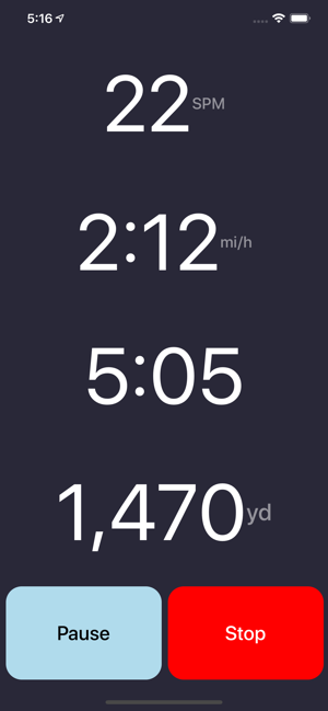 rowing apple watch