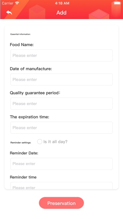Food Fresh Keeping Assistant screenshot-3