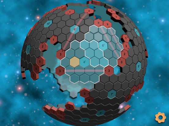 Globesweeper: Hex Puzzlerのおすすめ画像7