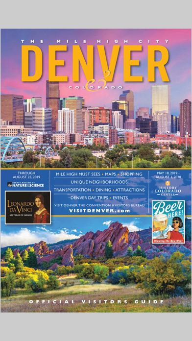 How to cancel & delete Denver Visitors Guide from iphone & ipad 1
