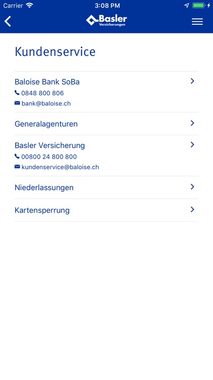 Baloise Mobile Safety screenshot-3