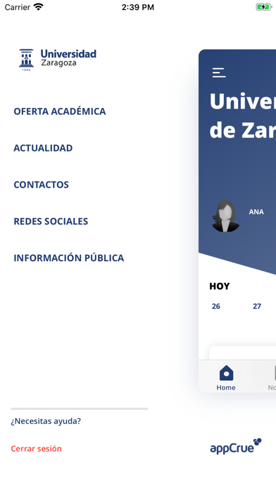 Universidad de Zaragoza screenshot 3