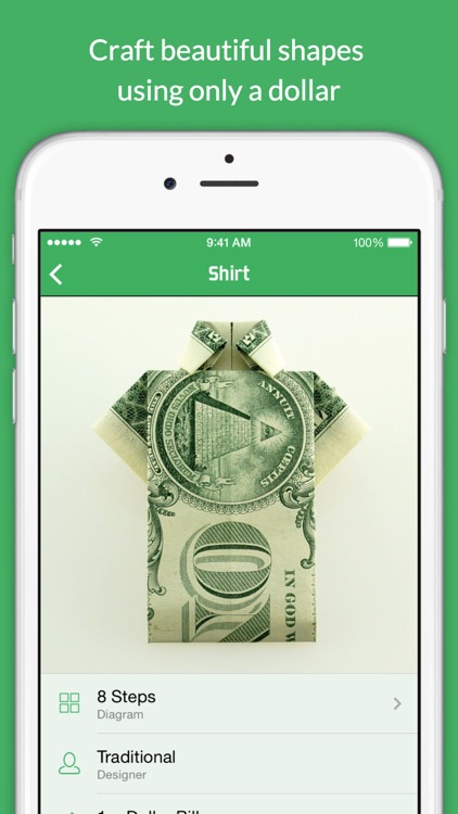 Dollar Bill Origami screenshot-0