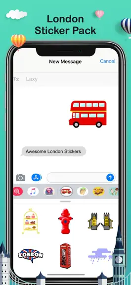 Game screenshot London Sticker Pack! hack