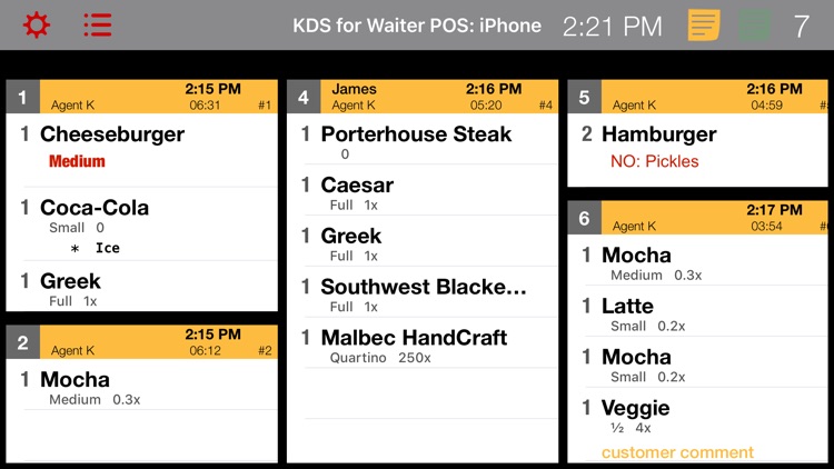 KDS for Waiter POS screenshot-4