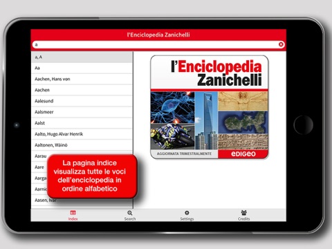 l'Enciclopedia Zanichelli screenshot 2