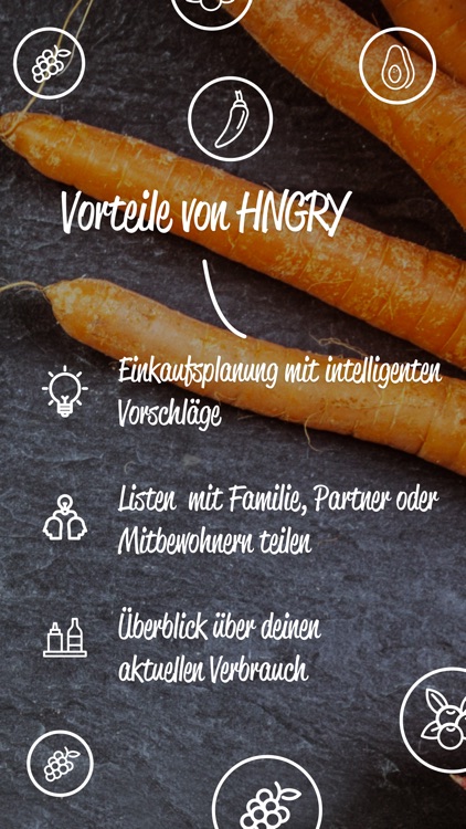 HNGRY - Einkaufsliste & Vorrat screenshot-3