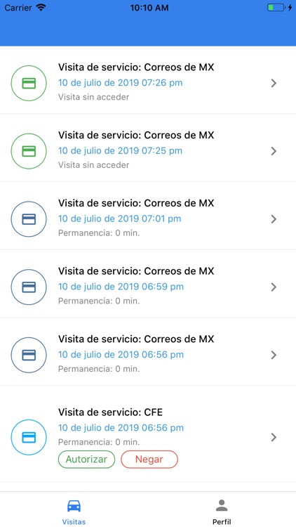 Visitapp Corporativo Empleado