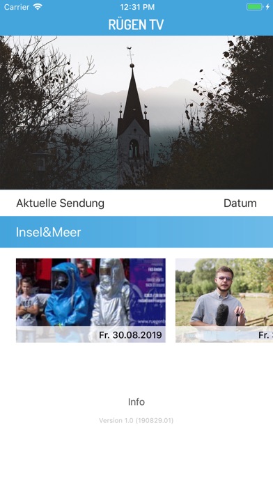 Rügen TV App screenshot 2
