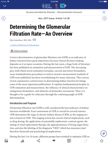 Journal of Renal Nutrition screenshot 4