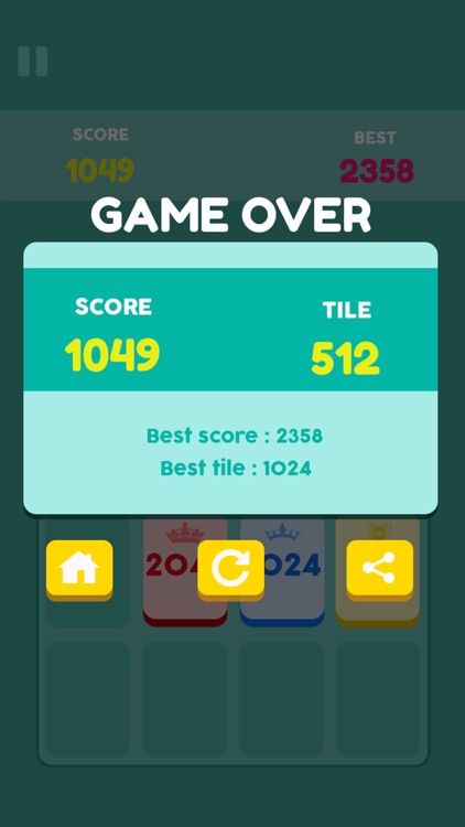 2048 Rush Brain screenshot-3