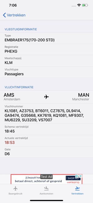 Schiphol Spotters App(圖5)-速報App