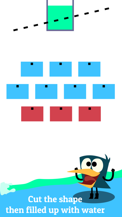 Stupid Bird - Cut it Puzzles screenshot 2