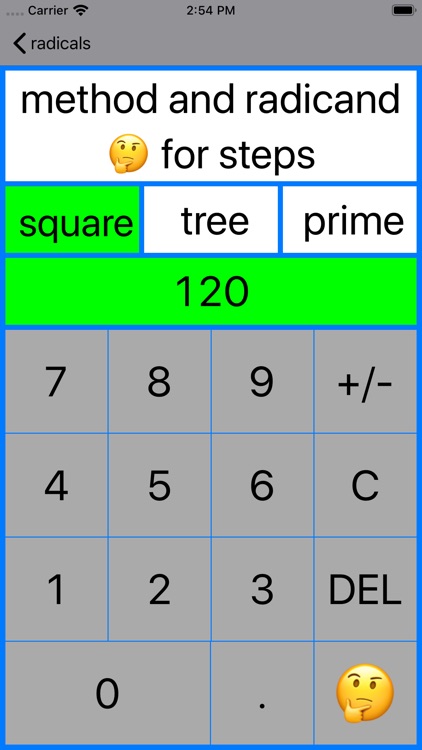 20/20 Radical Simplification
