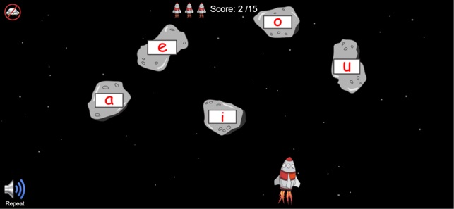 Short Vowel Rocket Game(圖1)-速報App